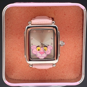 Vintage nuevo reloj automático Pink Panther 40 aniversario con