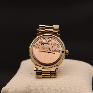 Vintage 1970s Omega Automatic Men's Mechanical Gold Plated Watch Serviced image 8