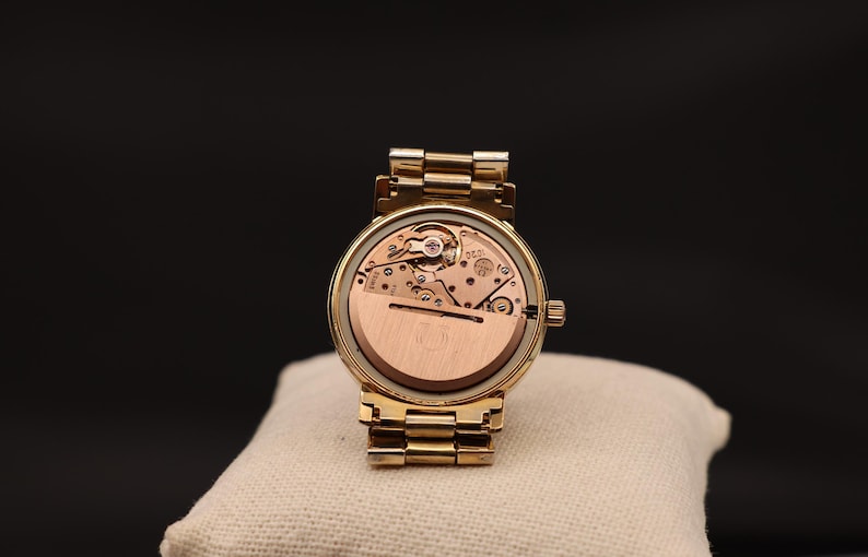 Vintage 1970s Omega Automatic Men's Mechanical Gold Plated Watch Serviced image 8