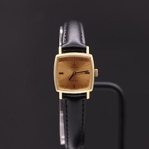 Vintage 1960s Omega Geneve 10K Gold Filled Mechanical Manual Winding Women&#39;s Watch Serviced