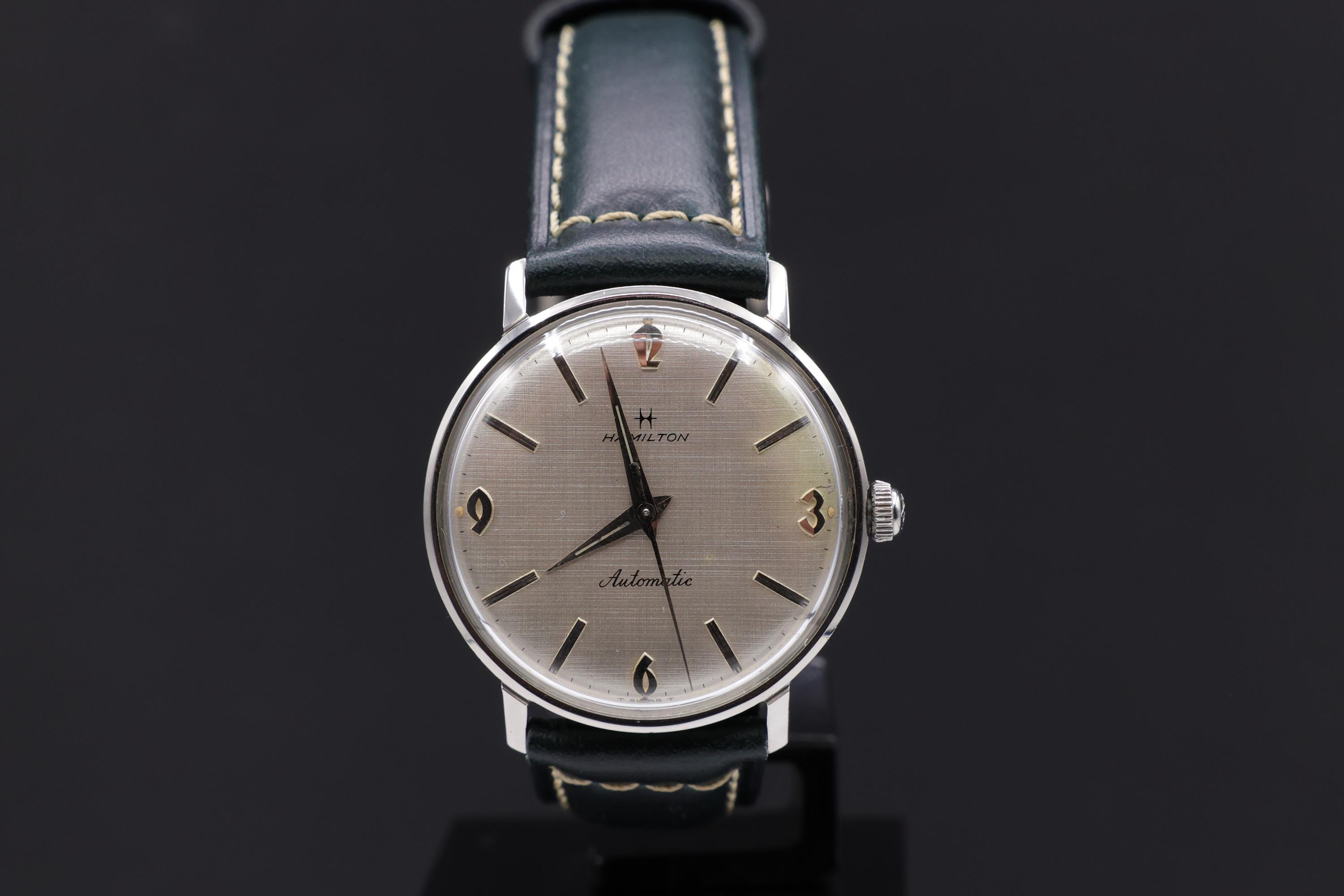 ヴィンテージ ハミルトン 自動巻き ヴィンテージ クラシック ハミルトン オートマチック 密閉型 17 石