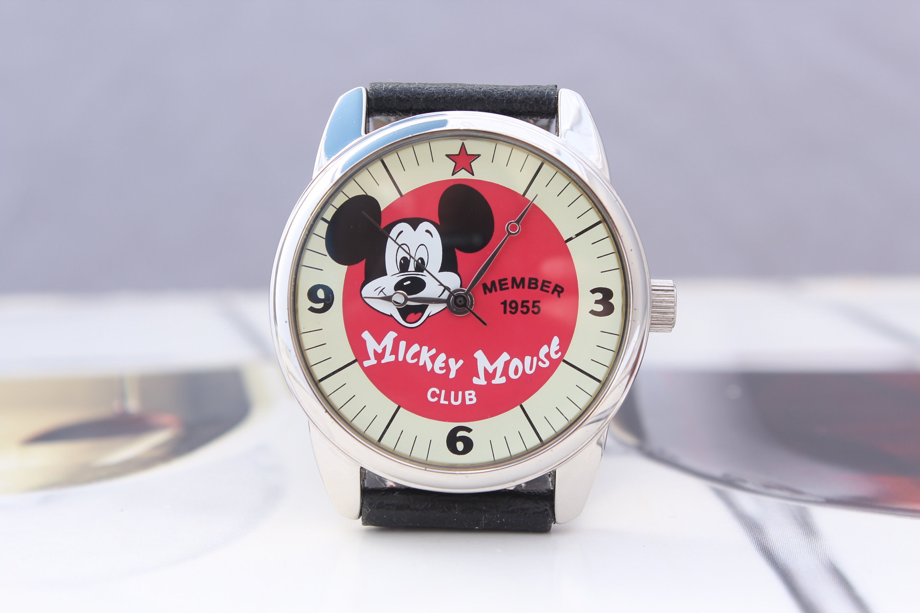 1955 Mickey Mouse Watch - Etsy Canada