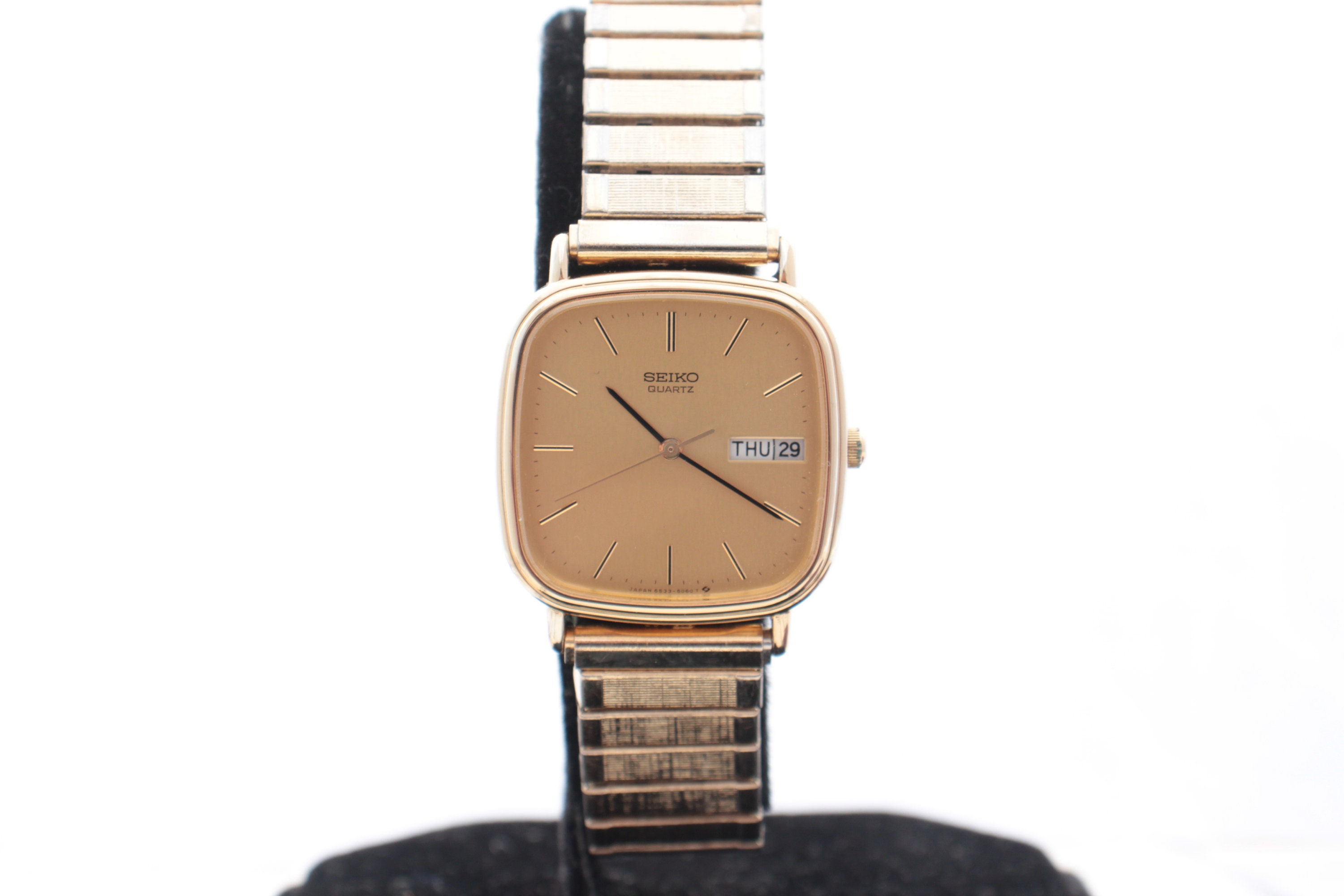 Vintage Classic Seiko 6533 5090 Japan Dress Quartz Watch - Etsy