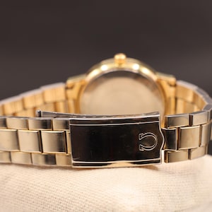 Vintage 1970s Omega Automatic Men's Mechanical Gold Plated Watch Serviced image 10