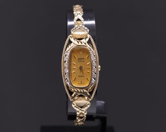 Vintage SEIKO Watch STAMPER Signed 10k Black Hills Gold Women\'s 10K‎ Yellow Gold Vintage SEIKO Watch STAMPER Signed 10k Black Hills Gold  main image 3