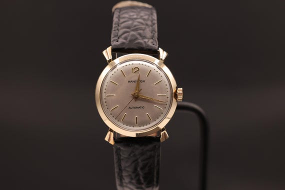 60s HAMILTON VINTAGE 腕時計 自動巻き Vintage 1960s Hamilton Automatic 17 Jewels 10K Gold Filled