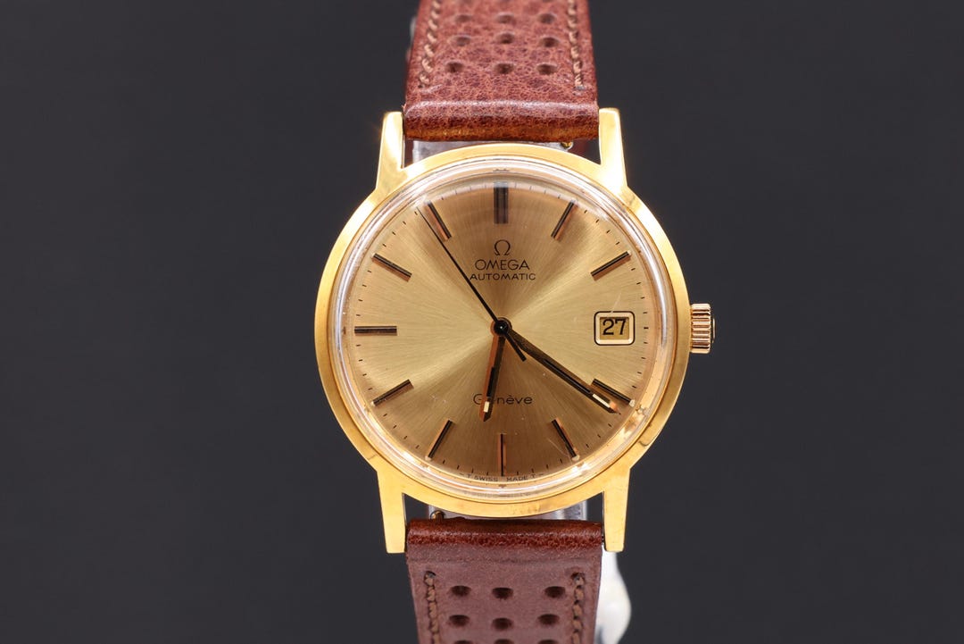 Vintage 1974 Omega Automatic Gold Plated Mechanical 23jewels Watch Serviced Etsy Canada