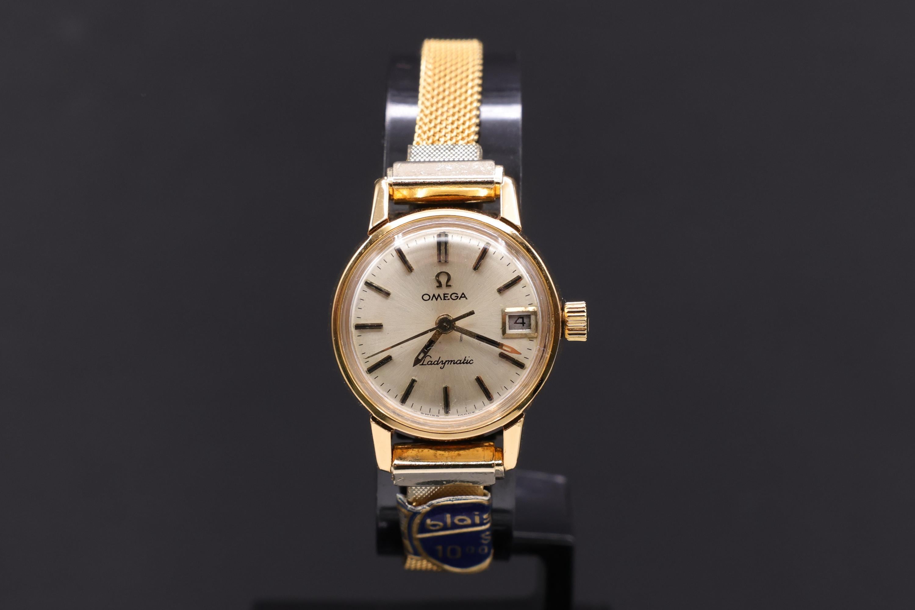Vintage Omega Ladymatic 17 Jewels Automatic 14K Gold Filled