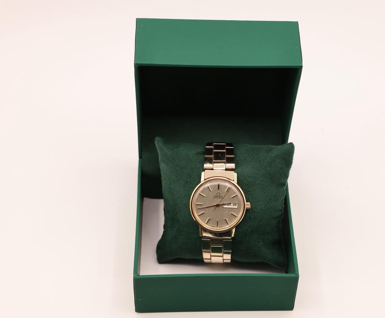 Vintage 1970s Omega Automatic Men's Mechanical Gold Plated Watch Serviced image 11