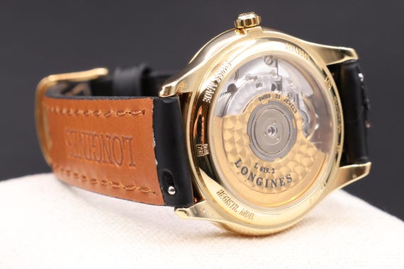 Vintage Longines Flagship: 18K Solid Yellow Gold … - image 8