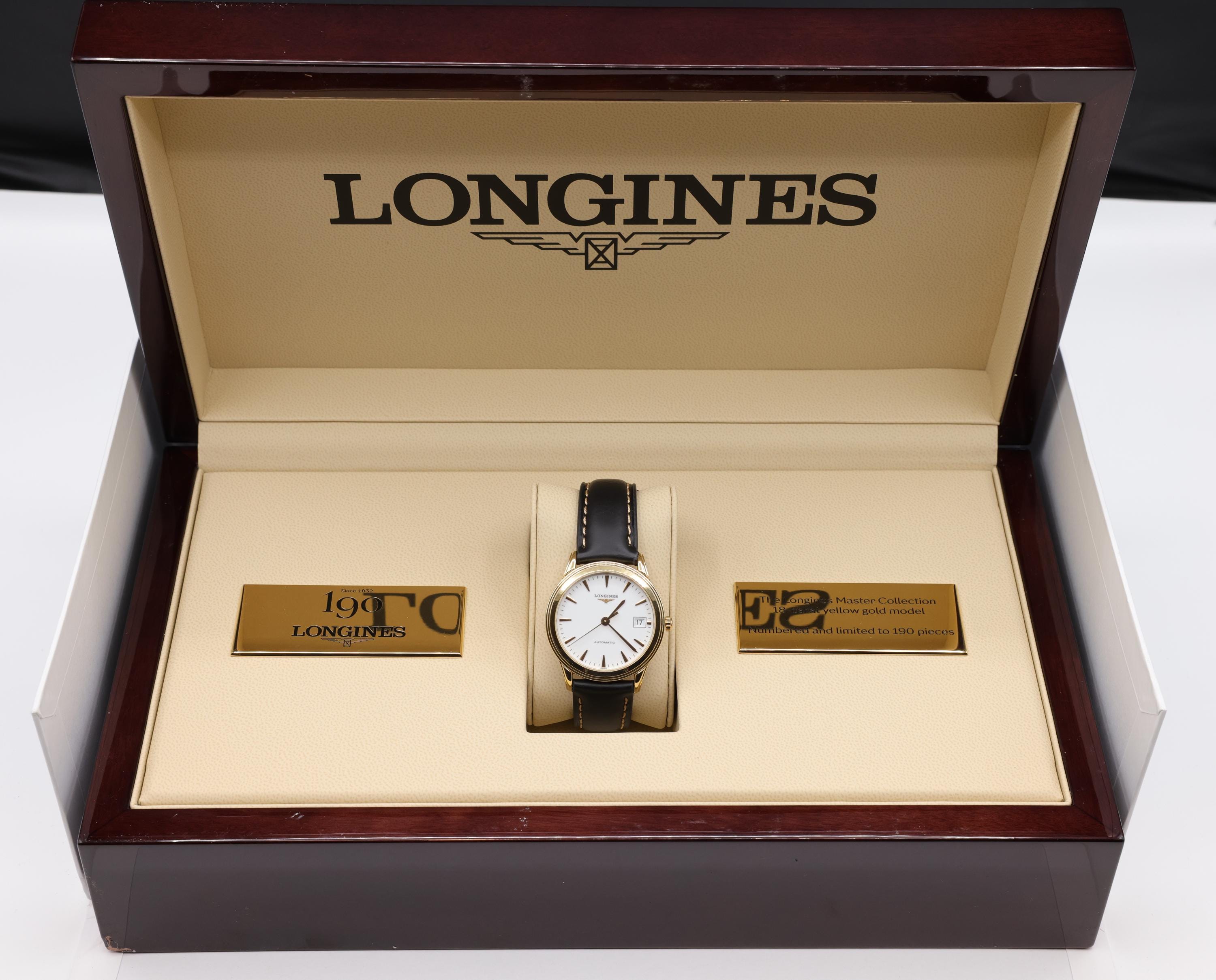 Authentic 18K Solid Gold Longines Flagship Automatic Watch - Etsy