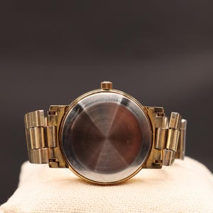 Vintage 1970s Omega Automatic Men's Mechanical Gold Plated Watch Serviced image 7