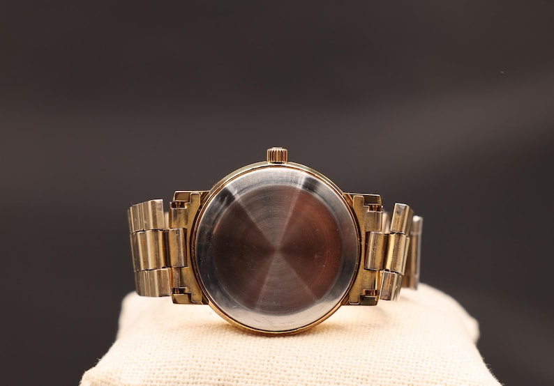 Vintage 1970s Omega Automatic Men's Mechanical Gold Plated Watch Serviced image 7
