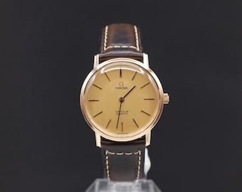 ほぼ新品 ヴィンテージ オメガ デ・ヴィル Cal.1459 22mm クォーツ