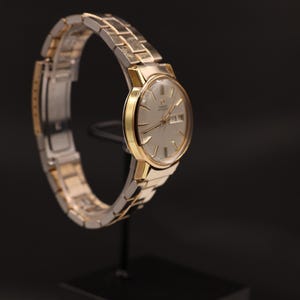 Vintage 1970s Omega Automatic Men's Mechanical Gold Plated Watch Serviced image 2