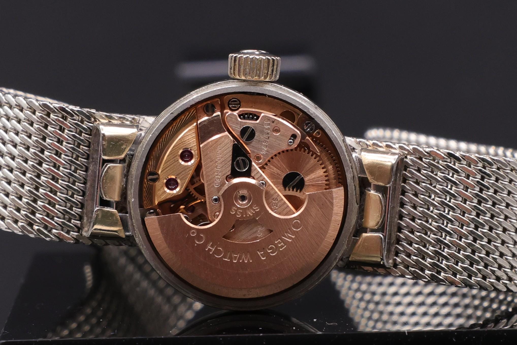 Omega Ladies\' Watch - Ladymatic 1970s ALL Gold plated 14K 10 microns. Omega Ladymatic 10K Goldfilled – www.watch-luxe.com main image 4