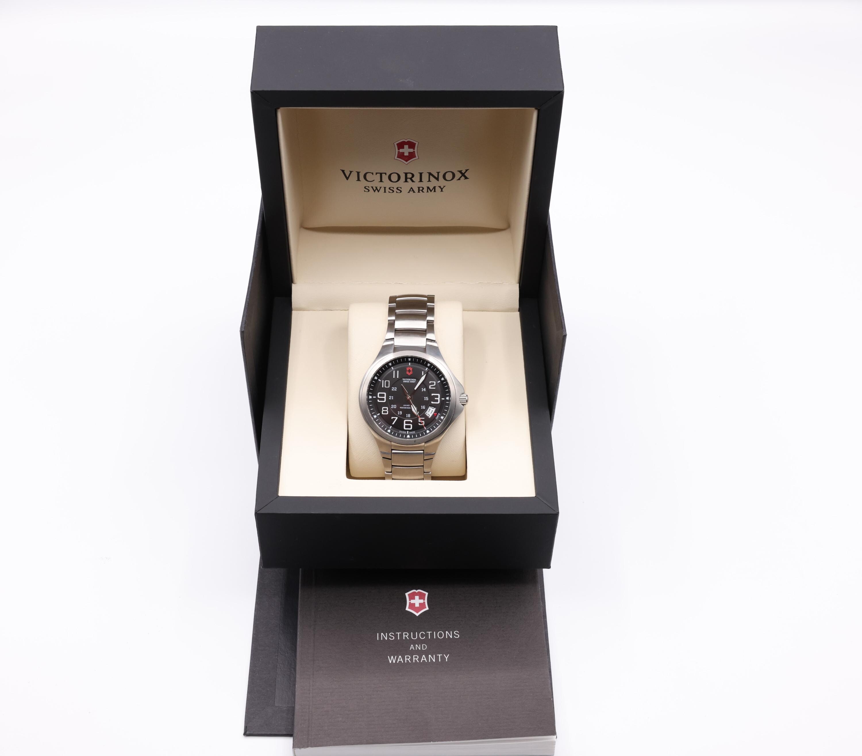 Victorinox Swiss Army 241333 Quartz Analog Stainless Steel Men's