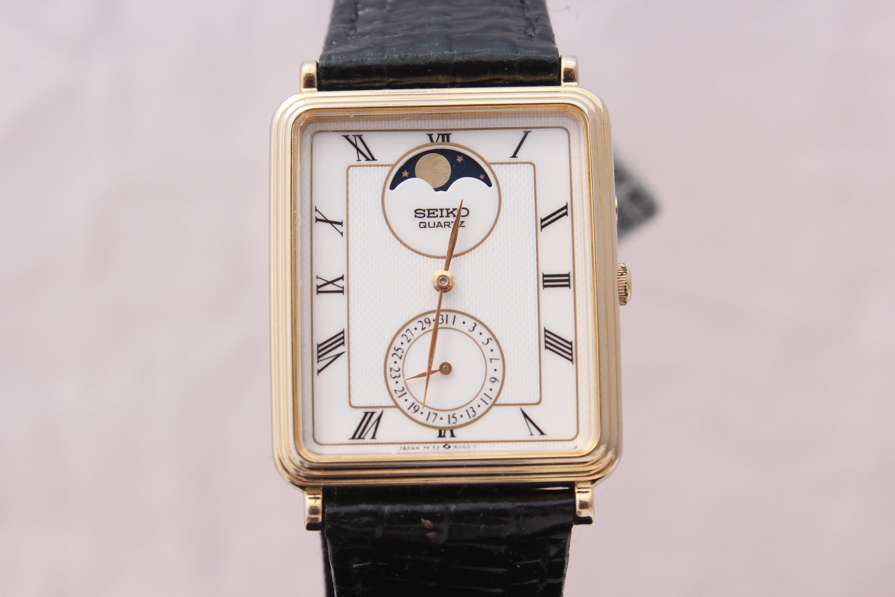 Tinsdaros　 7f32-5000 SEIKO ムーンフェイズ Tinsdaros 7f32-5000 SEIKO ムーンフェイズ Tinsdaros 7f32-5000