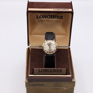 Vintage 14K Solid Yellow Gold Longines 17Jewels Classic  Mechanical Watch: Servised