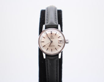 Reserved For Todd Vintage 1960s Ladies Omega Ladymatic Automatic Stainless Steel Watch: Serviced