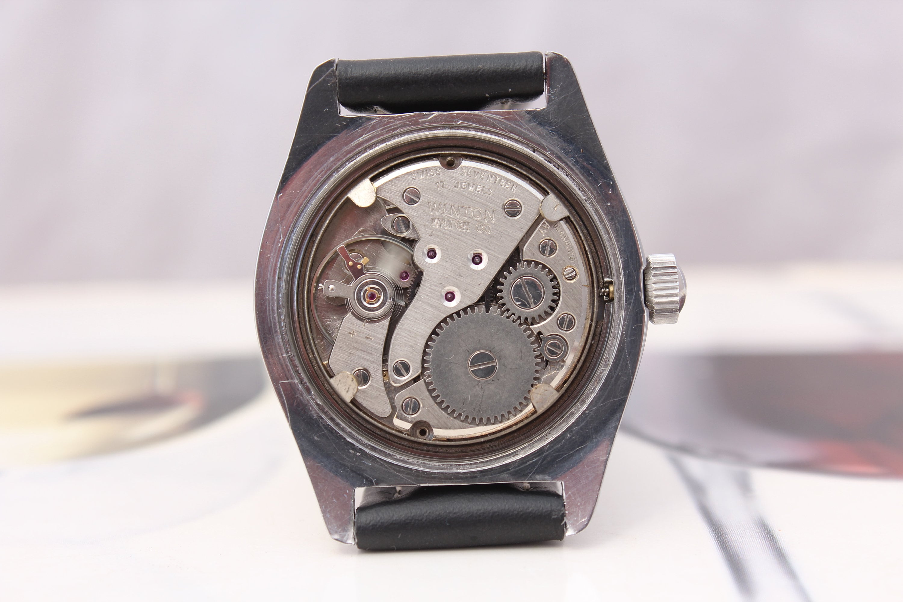 Vintage From 1960 M. E. Jackson Jeweler Swiss Mechanical 17jewels