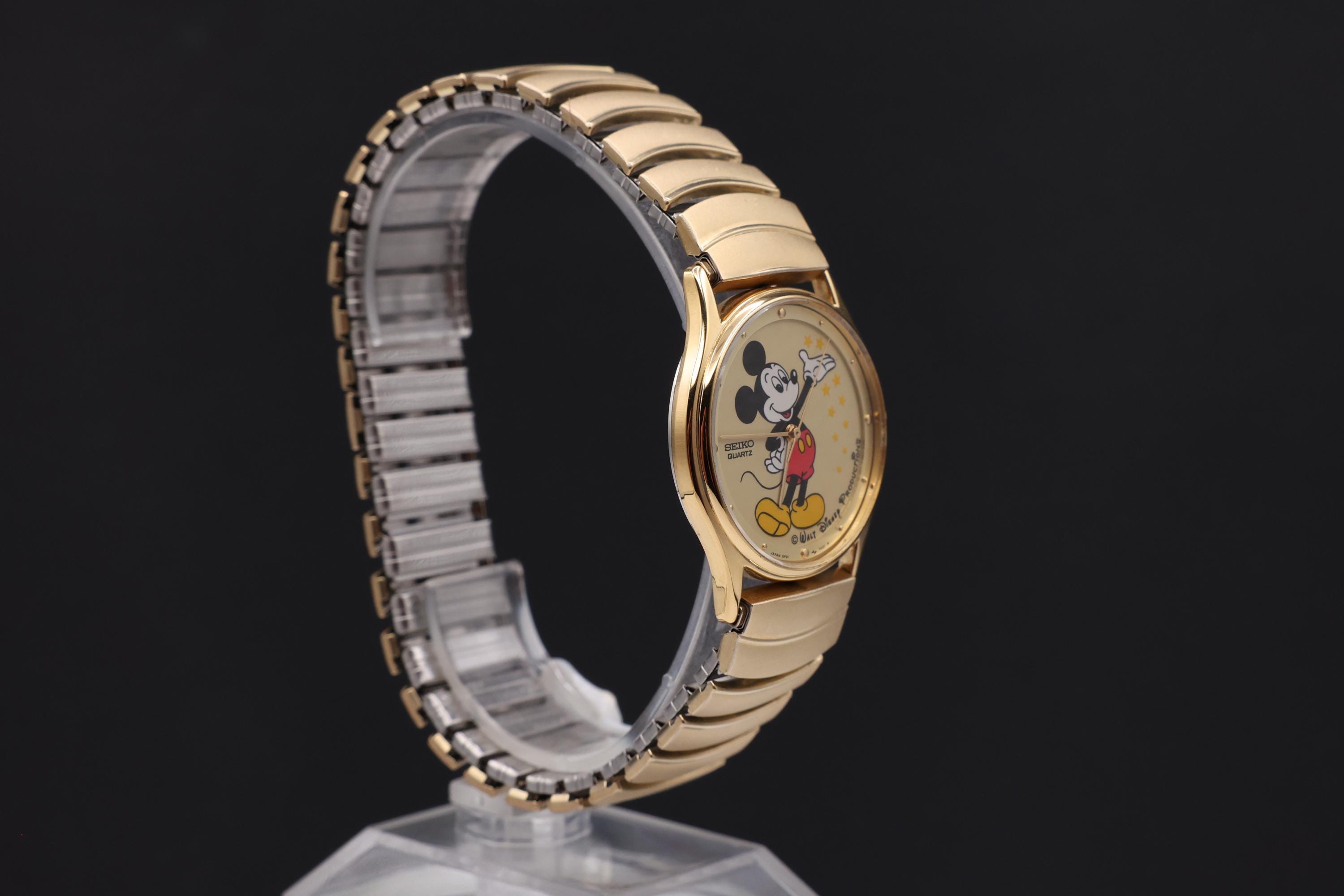 Vintage Unisex Seiko Walt Disney Mickey Mouse Quartz Watch - Etsy