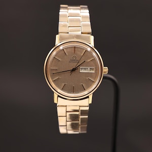 Vintage 1970s Omega Automatic Men's Mechanical Gold Plated Watch Serviced image 1
