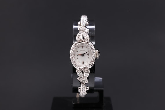 Oro 14k Reloj Hamilton Mujer Precio HAMILTON ANTIGUO ART Déco 14k