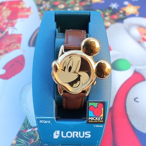 Brand New Beautiful Mickey Mouse By Lorus  Character Watch