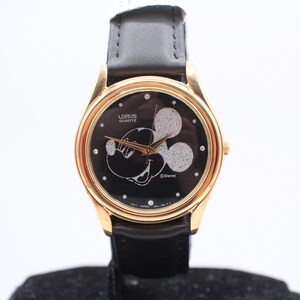 Lorus Gold Mickey Mouse Watch - Etsy display picture 1