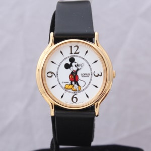 Vintage Lorus By Seiko Disney Mickey Mouse Quartz Watch