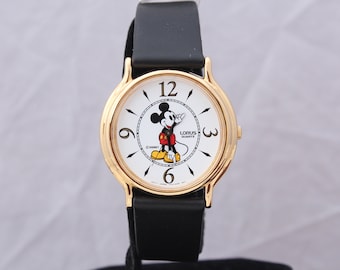 Vintage Lorus By Seiko Disney Mickey Mouse Quartz Watch