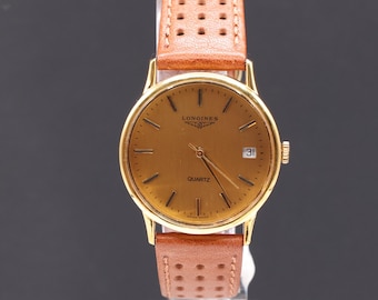 Vintage Longines Date Indicator Unisex Quartz Watch