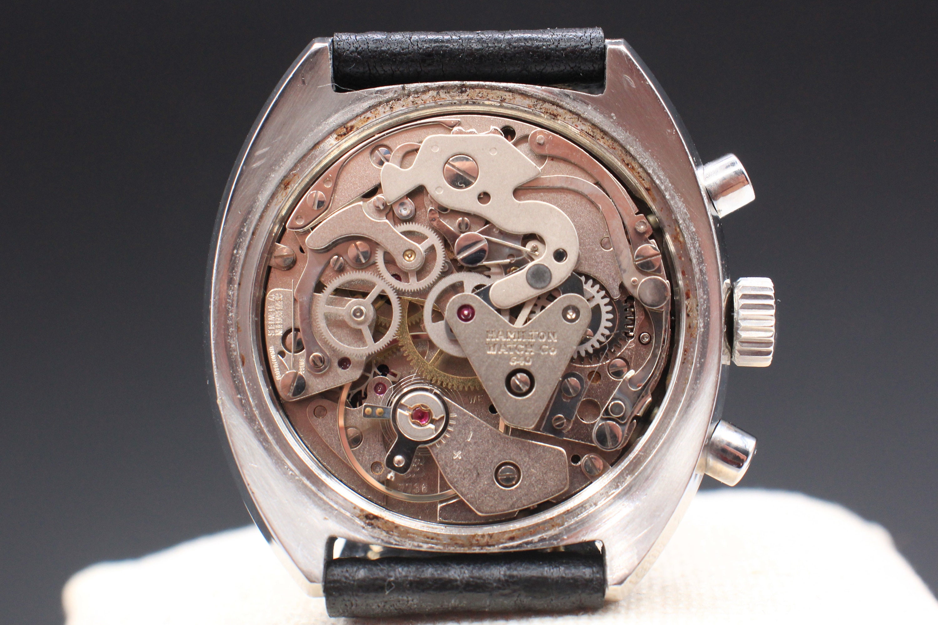 Vintage Hamilton G Chronograph Valjoux 7736 , Ref 640001
