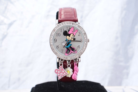 Montre minnie femme hot sale