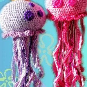 Queen Jellyfish or King Jellyfish/ Spongebob Squarepants/ Bikini Bottom/ Plush Toy/ Stuffed Animal/ Home Decor gift