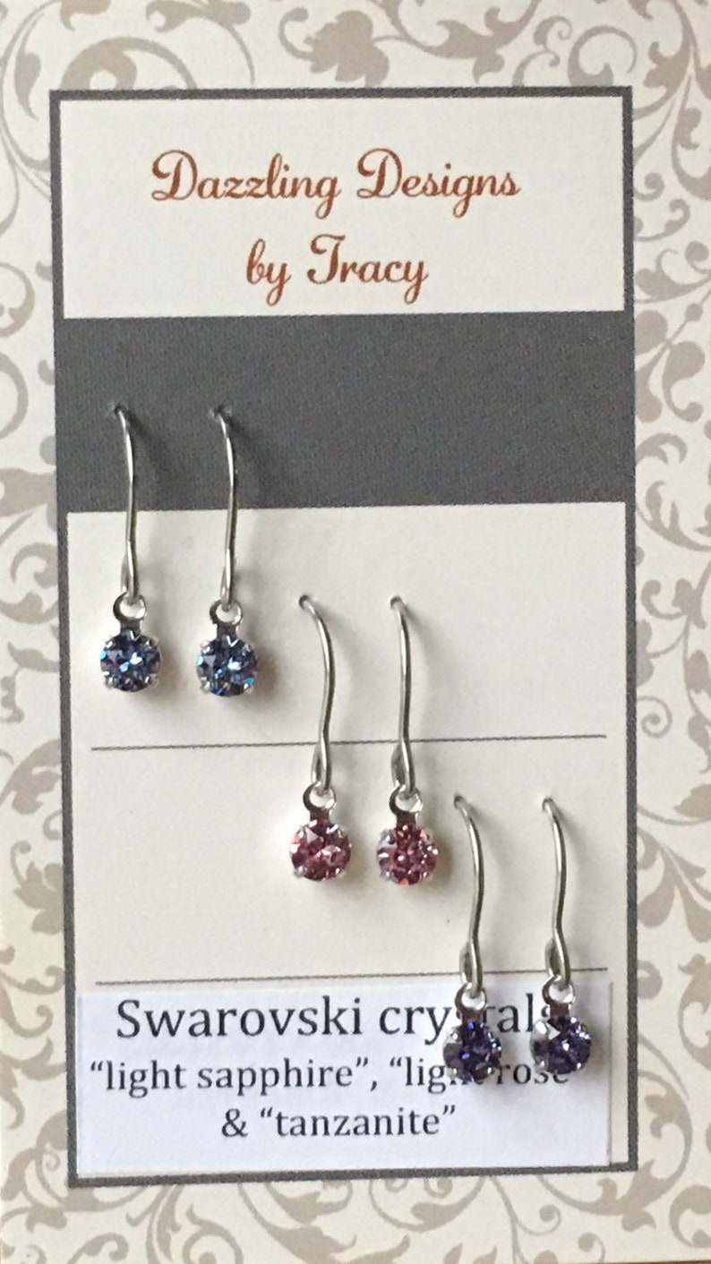 tiny swarovski crystals