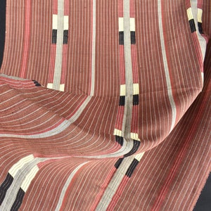 オフホワイトコットンストーリーキルトナガ族の織物、民族刺繍