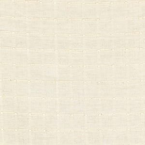 Geometric Thai Woven Cotton Fabric, Beige Upholstery Material image 12