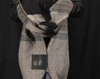 Handgewebte Baumwolle Umhängetasche, Ethnische Crossbody, Kachin Tribe Geldbörse