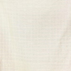 Geometric Thai Woven Cotton Fabric, Beige Upholstery Material image 4