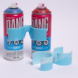 Dual Spray Paint Can Holder - (Set of 2)