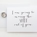 I am going to marry the shit out of you wedding day card / funny wedding card / newlywed card/ bride and groom stationary 
