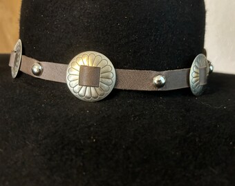 5 Concho Hatband  #57