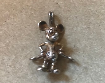 Disney Sterling Silver Mickey Mouse Charm