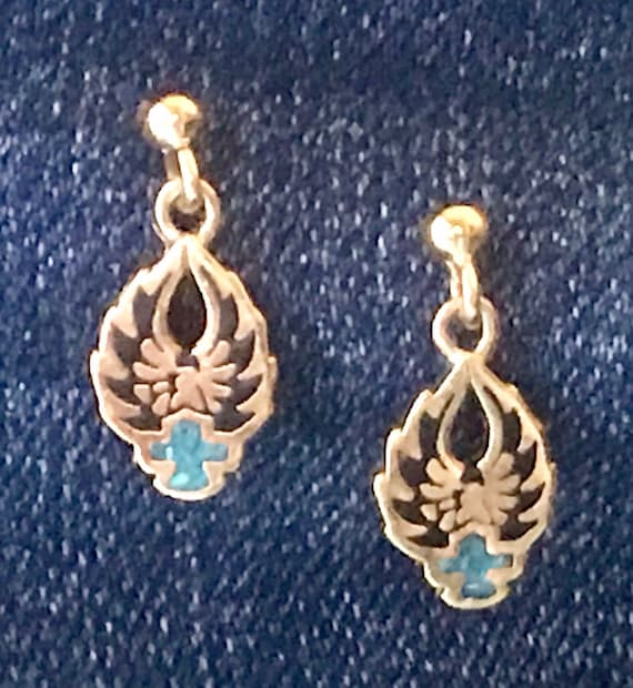 Harley davidson gold best sale earrings