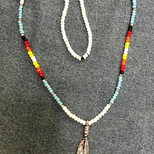 Eagle Feather Pendant Necklace