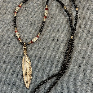 Eagle Feather Pendant Necklace