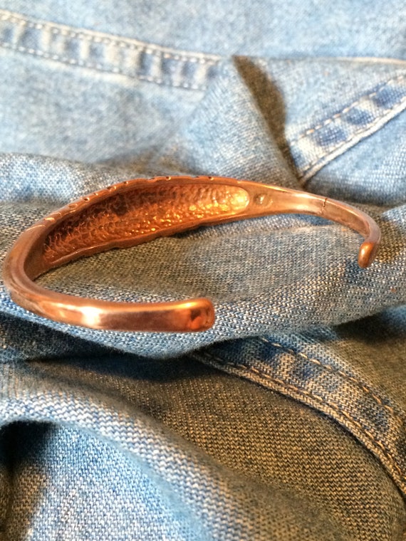 Harley Davidson Copper HD Bracelet - image 5