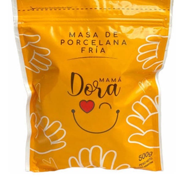 Koud porselein Mama Dora Traditional, professionele luchtdroge klei, Porcelana Fria Mama Dora Tradicional